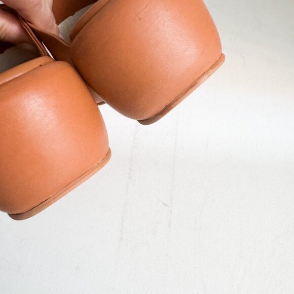 Everlane Leather Brown Minimalist Puffa Clogs Slides 7 - Picture 10 of 10